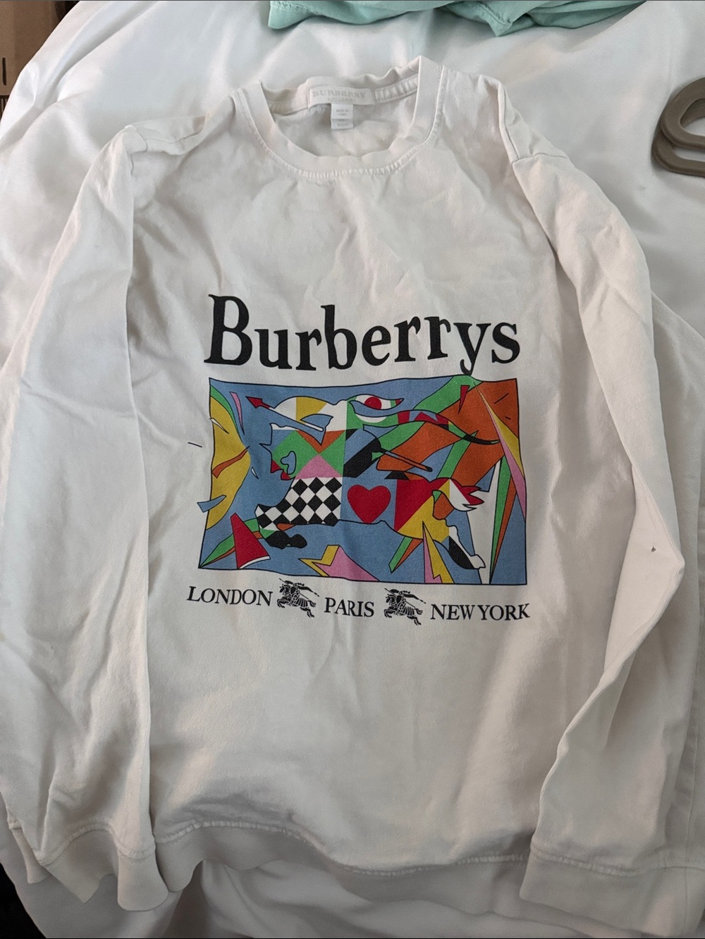 Authentic Burberry Children Longsleeve Tee